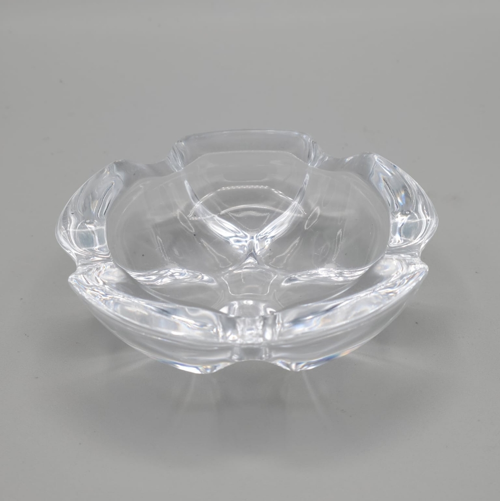 Vintage Crystal ashtray made by Cristal D'Arques